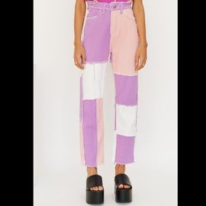 Verge Girl Patchwork Jeans